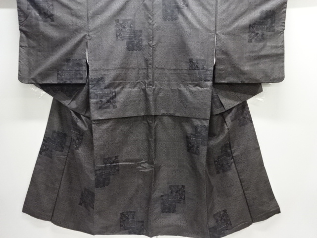 Japanese Kimono / Tsumugi Omeshi Silk